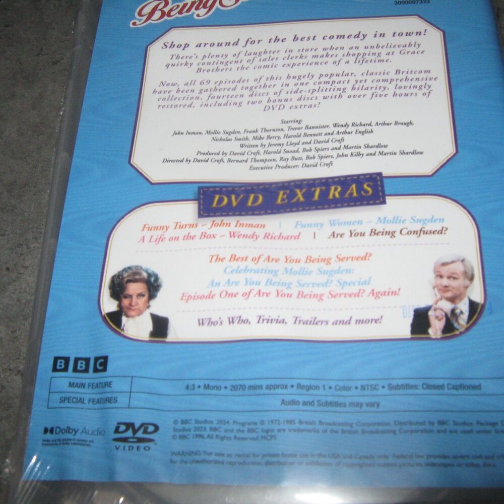 NWT Are You Being Served? The Complete Series (DVD) Hilarious British Comedy - Picture 2 of 4